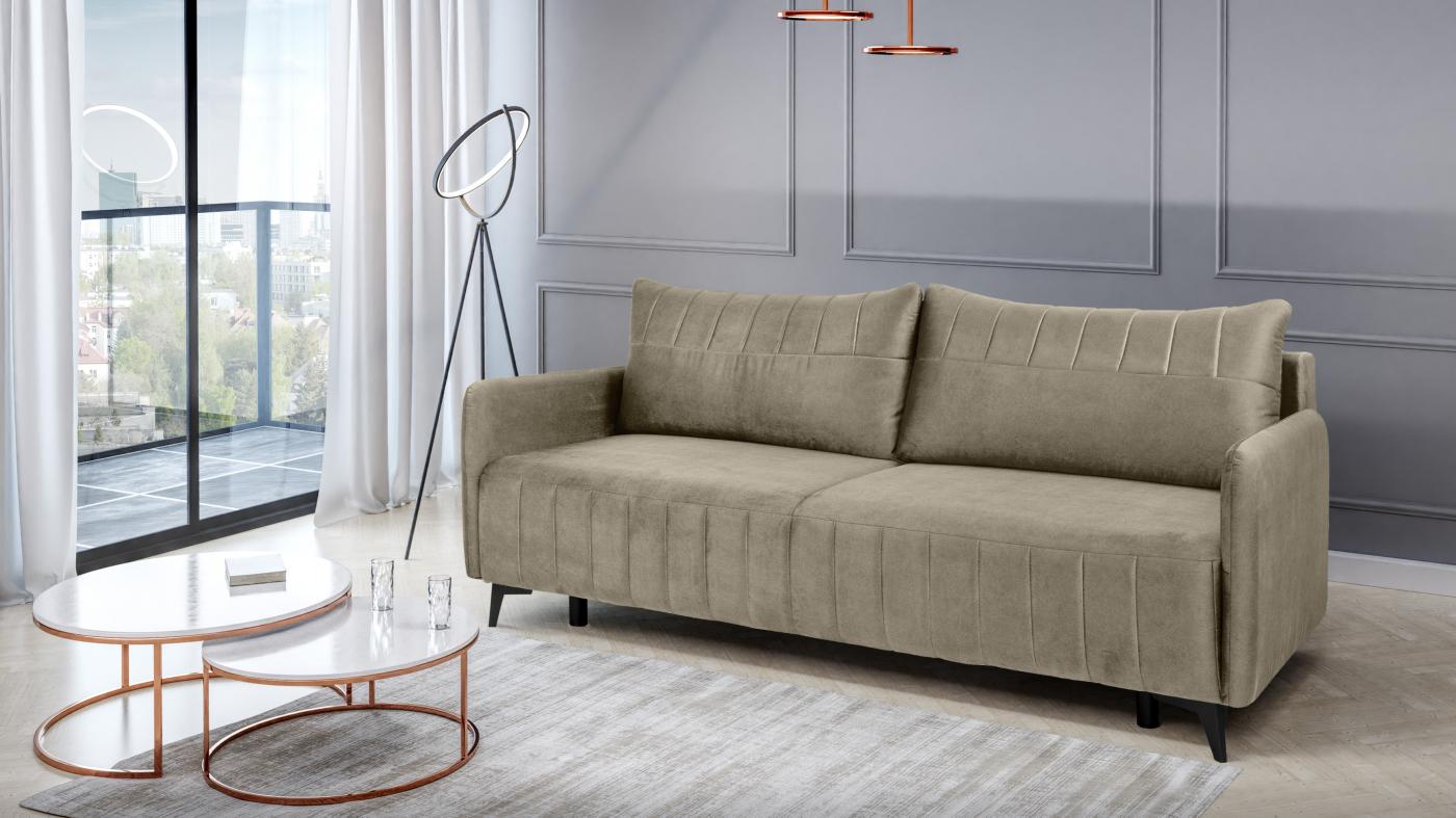 CARLA CANAPEA EXTENSIBILA 208 x 94 CREM CNV